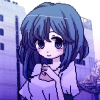🫐 emoji ૮꒰° ⊹ 𝙔𝙖𝙣𝙙𝙚𝙧𝙚𝙡𝙡𝙖︶ ₊˚ @stiikerssx Telegram sticker 12 of 60