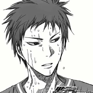 🏀 emoji Kuroko no Basuke manga @xkysluv Telegram sticker 10 of 30