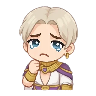 😭 emoji чиби фавориты Telegram sticker 6 of 60