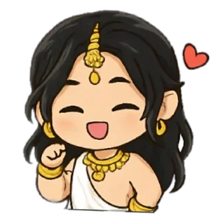 🥰 emoji чиби фавориты Telegram sticker 12 of 60