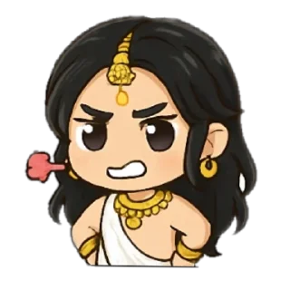 😤 emoji чиби фавориты Telegram sticker 17 of 60