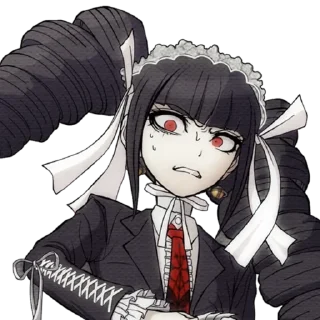 🤬 emoji / Danganronpa pack by @wanna_s_l_e_e_p / Telegram sticker 20 of 120
