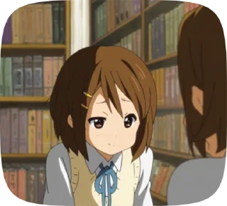🤔 emoji K-On! 3.0 Telegram sticker 5 of 50