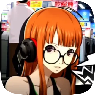 Sticker from futaba sakura