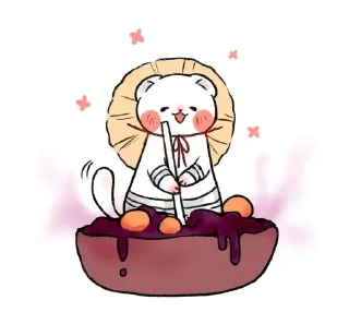 🍲 emoji Xie Lian Telegram sticker 23 of 72