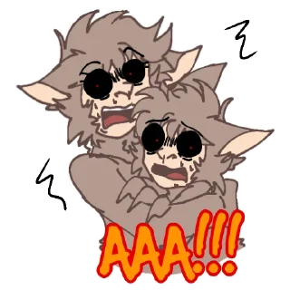 😱 emoji Po's Life Telegram sticker 13 of 17