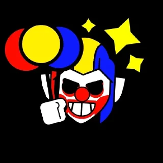 🌟 emoji ClownMortis Telegram sticker 9 of 9