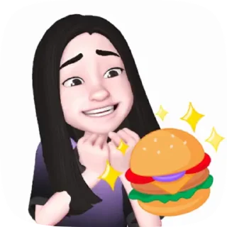 🍔 emoji Vilkadrilka Telegram sticker 17 of 50