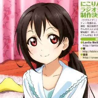 🎀 emoji Nico Yazawa @kiwiys Telegram sticker 17 of 120