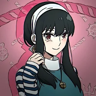 🍥 emoji •| Йор Форджер |• Telegram sticker 10 of 99