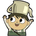😃 emoji Over the garden wall Telegram sticker 5 of 21