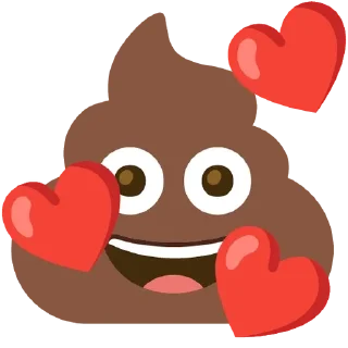 Sticker from poop by @this_is_sticker_party