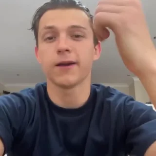 👣 emoji Tom Holland ` Telegram sticker 14 of 26