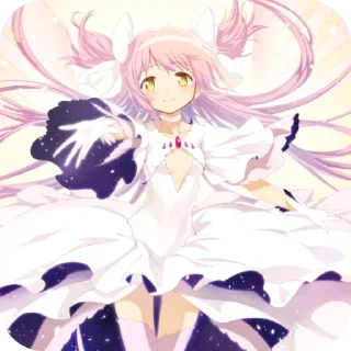 🤝 emoji Ultimate Madoka 🪽 @MadokaMagicaDailyConfession Telegram sticker 19 of 90