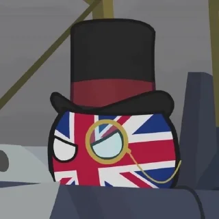 🇬🇧 emoji Countryballs one love🇵🇱 Telegram sticker 7 of 53