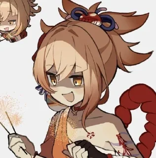 🎇 emoji Ёиʍия.⃗ ˗ˏˋ🎇 @animebystickers Telegram sticker 6 of 47