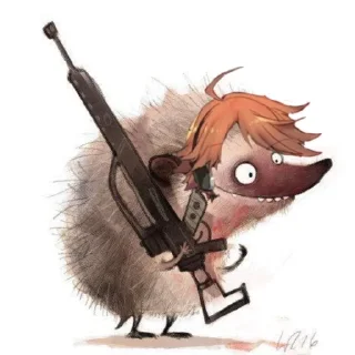 🦔 emoji ежиный припадок Telegram sticker 14 of 28