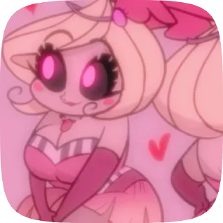 👛 emoji БОЛЬШЕ ⇨ @CLOOBHUB МИМЗИ ОТЕЛЬ ХАЗБИН HAZBIN HOTEL Telegram sticker 7 of 24