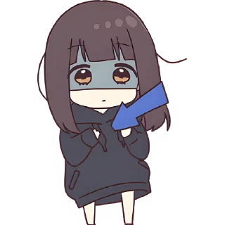 💔 emoji Куруми-чан 9 @Nyasticks Telegram sticker 22 of 41