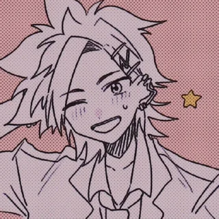 😅 emoji Джо Тазуна Telegram sticker 20 of 40
