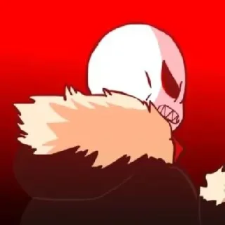 🤩 emoji Fell!sans underverse ⊹ @Ruzi_heh Telegram sticker 8 of 55