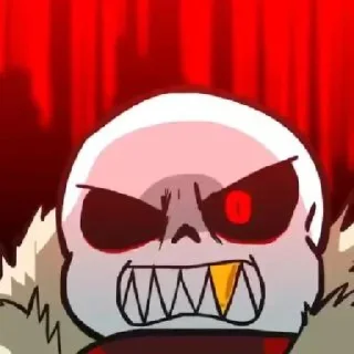 🤩 emoji Fell!sans underverse ⊹ @Ruzi_heh Telegram sticker 14 of 55