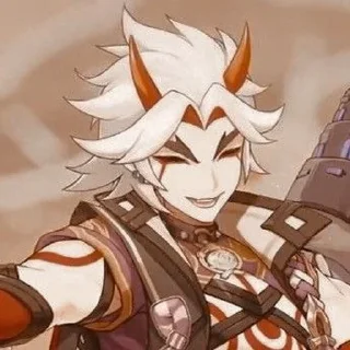😎 emoji Я кинню Аратаки Итто :: @Murrr0r Telegram sticker 17 of 55