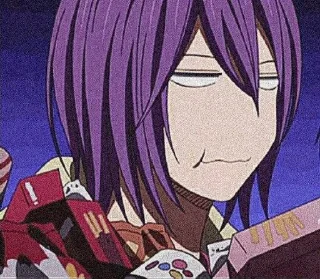 💜 emoji Мурасакибара как смысл жизни Telegram sticker 2 of 12