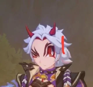 Sticker from Genshin Mirror memes