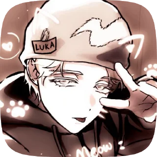 🌟 emoji {{Лука}} @KoshkarizeStickers Telegram sticker 5 of 50