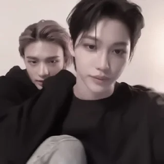 🌟 emoji Хёнликсы Felix&Heyonjin💋 Telegram sticker 6 of 100