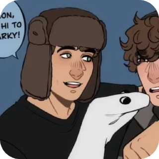 🤗 emoji Алекс Коваль?! - кит Telegram sticker 13 of 81