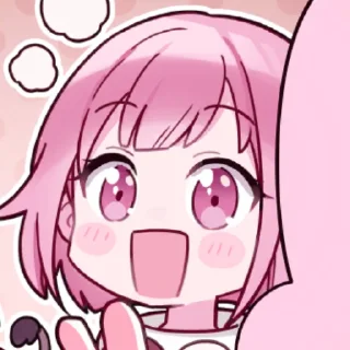 😃 emoji ㅤ• ⁀ ➷ . 𝘖𝘵𝘰𝘳𝘪 𝘌𝘮𝘶  —  @projectsekaistik ♪ Telegram sticker 7 of 42