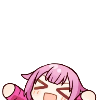 😆 emoji ㅤ⟡  .  ֺ   ‹‹ㅤ@projectsekaistik  ، ،‌ Telegram sticker 18 of 36