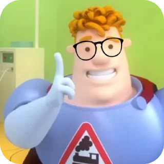 🤓 emoji АРКАДИЙ ПАРОВОЗОВ 1.0 Telegram sticker 23 of 24