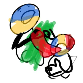 Sticker from GARTIC PHONE