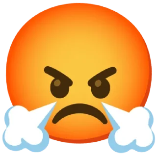 😡 emoji Emojji Telegram sticker 5 of 120