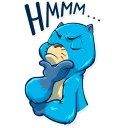 🤔 emoji Otter Mr. Otto Telegram sticker 9 of 35