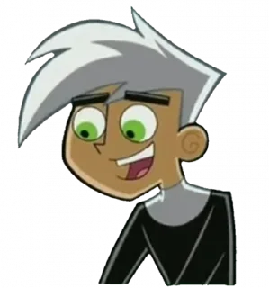 😄 emoji Danny Phantom by @Shtormcat Telegram sticker 8 of 69