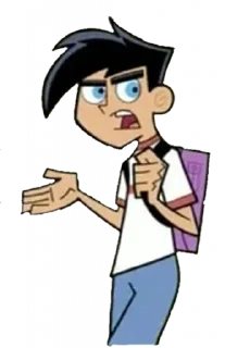 💁‍♂ emoji Danny Phantom by @Shtormcat Telegram sticker 21 of 69