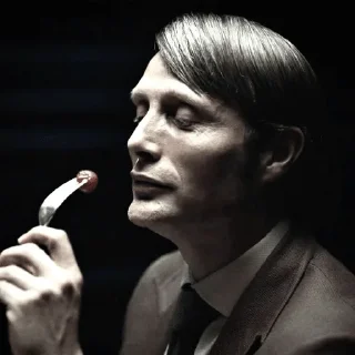 🍴 emoji Mads Mikkelsen🎀 Telegram sticker 14 of 91