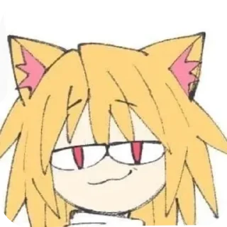 😏 emoji Neco Arc 2 @AbbiStik Telegram sticker 19 of 30