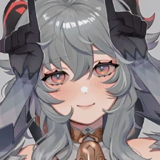 💙 emoji Гань Юй Telegram sticker 23 of 70