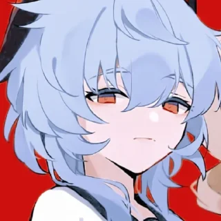 💙 emoji Гань Юй Telegram sticker 24 of 70