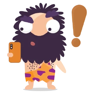 🌟 emoji TheCaveman Telegram sticker 5 of 23