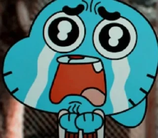 😢 emoji Just Gumball Telegram sticker 22 of 31