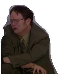 😓 emoji dunder mifflin Telegram sticker 6 of 17