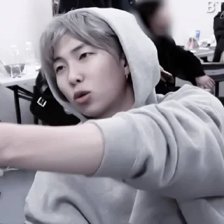 😼 emoji #namjoon meme «😼 by @lumicore_present Telegram sticker 22 of 37