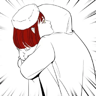 🤗 emoji Половинка моя Telegram sticker 18 of 73