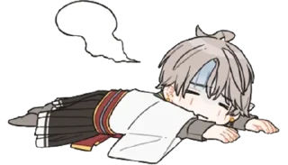 ☠️ emoji Хару-кун - @tg_sticks Telegram sticker 19 of 22
